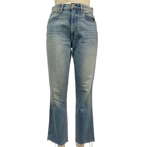 Slvrlake 'Hero' Blue Cotton Slim Straight Denim Jean Size 26 - Picture 2 of 5